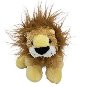 Ganz Lil Kinz‎ Webkinz Lion Plush Jungle Zoo Cat Stuffed Animal Toy 6"